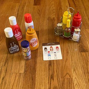 Melissa and Doug pretend food condiments